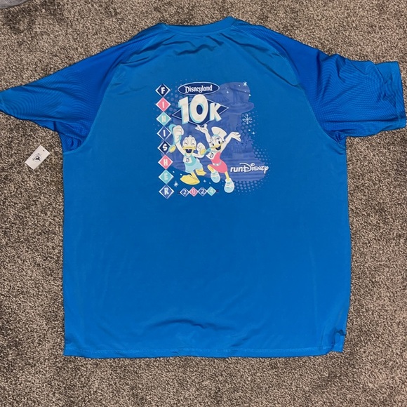 runDisney Run Disney Disneyland 2024 10k Donald Daisy Duck I Did It Shirt New L - Picture 5 of 6